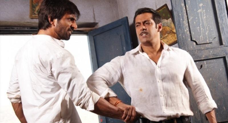 Sonu Sood, Salman Khan in Dabangg Sonu Sood, Salman Khan
