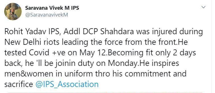 Rohit Yadav, Additional DCP, Delhi Police Rohit Yadav, Additional DCP, Delhi Police