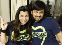 Mamta Sharma with Wazid Khan