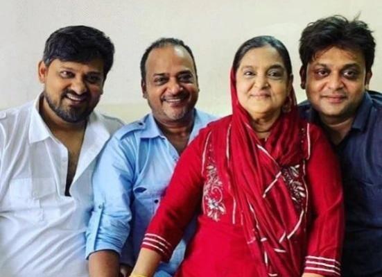 Wajid Khan, Sajid Khan, mother Razina Wajid Khan, Sajid Khan, mother Razina