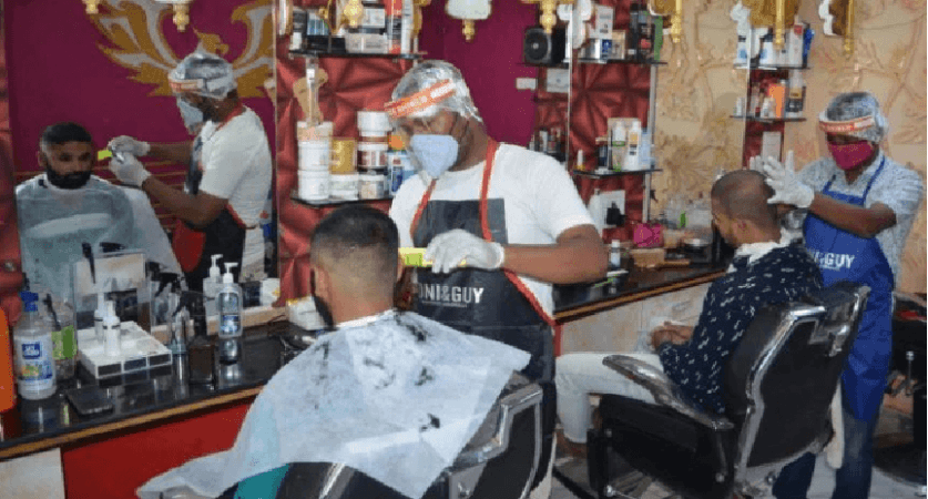 salons reopen amid Covid pandemic salons