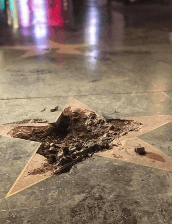 Donald Trump's Hollywood Walk of Fame Star