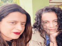 Kangana Ranaut and Rangoli Chandel