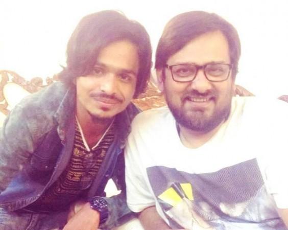 Moin Sobri with Wajid Khan Moin Sobri with Wajid Khan