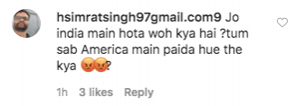 Comment on Karan Johar's post