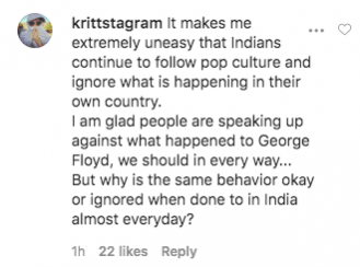 Comment on Karan Johar's post