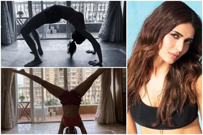 Karishma Tanna's hot workout video goes viral. Karishma Tanna