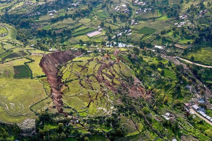 Landslide in Assam Landslide in Assam