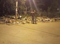 BBMP on waste dumping at night
