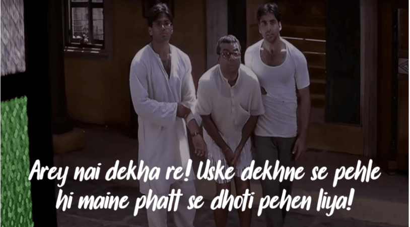 Hera Pheri dialogues Hera Pheri dialogues