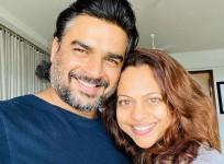 R Madhavan, wife Sarita