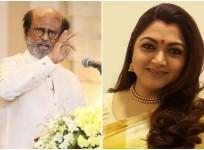 Rajinikanth and Khushbu
