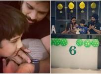Allu Arjun with his family members