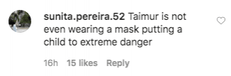 Comment on Saif not wearing mask 5