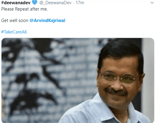 kejriwal coronavirus symptoms