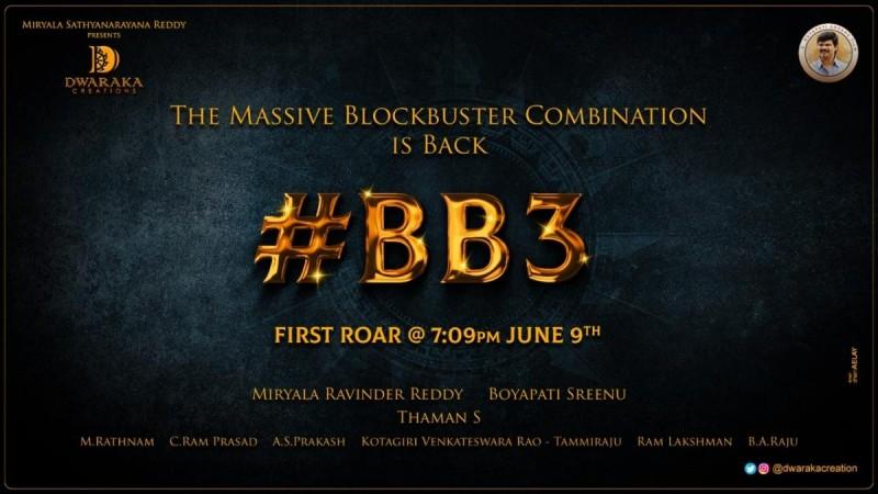 BB 3 Roar release announcement BB 3 Roar release announcement