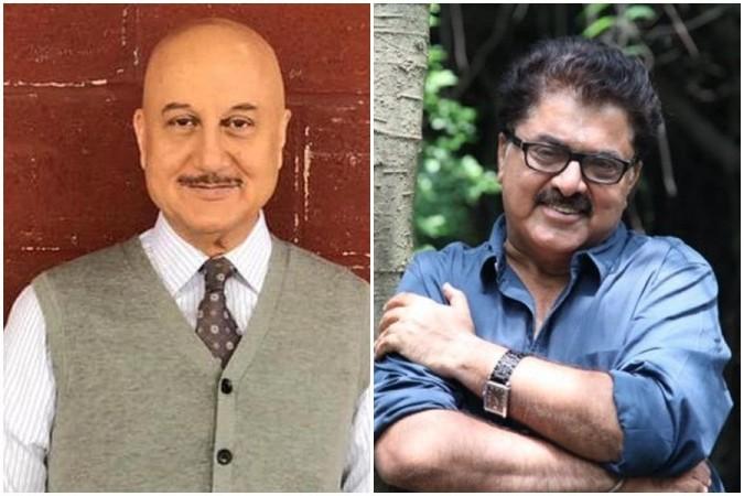 Anupam Kher and Ashoke Pandit Anupam Kher and Ashoke Pandit