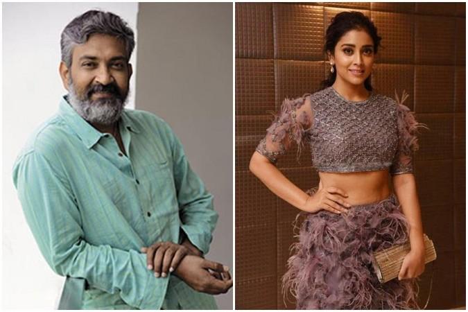 SS Rajamouli and Shriya Saran SS Rajamouli and Shriya Saran