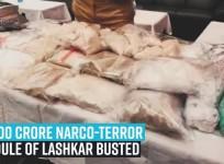 Rs 100 crore narco-terror module of Lashkar busted