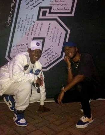 Malik Brockett with 6LACK