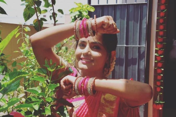 Mayuri Kyatari's marriage with Arun is performed as per the Hindu customs. Mayuri Kyatari Marriage