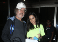 Shakti Kapoor and Shraddha Kapoor