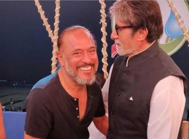 Tochi Raina with Amitabh Bachchan Tochi Raina with Amitabh Bachchan