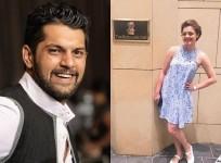 Vinayak Joshi with his Girlfriend Varsha Belawadi