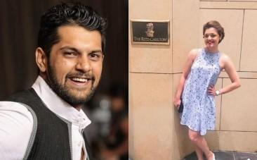 Vinayak Joshi with his Girlfriend Varsha Belawadi