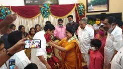 kerala cm daughter marriage