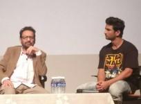 Shekhar Kapur with Sushant Singh Rajput