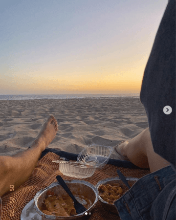 Chase Stokes and Madelyn Cline