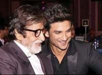Amitabh Bachchan and Sushant Singh Rajput