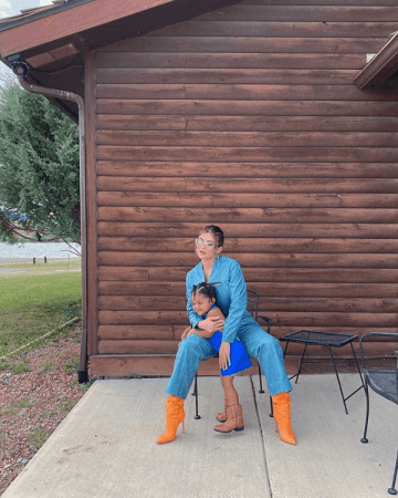 Kylie Jenner and Stormi