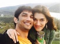 Kriti Sanon with Sushant Singh Rajput