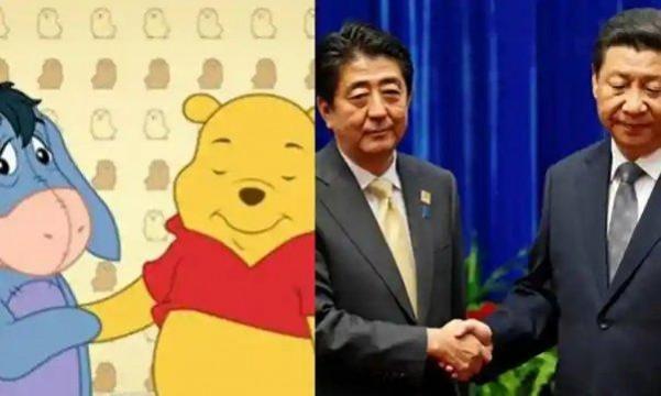 Shinzo Abe and Xi Jinping. Image: Twitter Xi