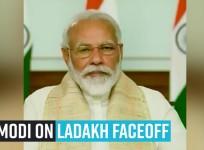 PM Modi on Ladakh faceoff