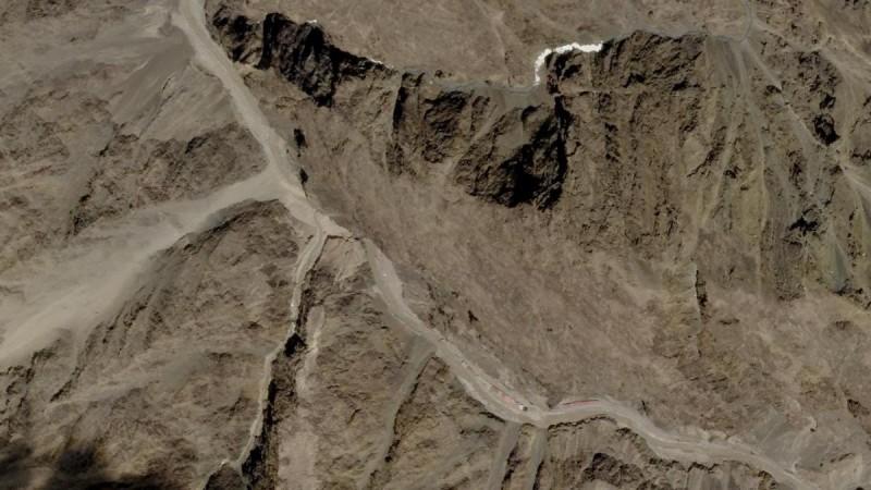 Pangong Tso lake'de Çin Etkinliği