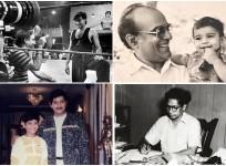 India film stars with their fathers