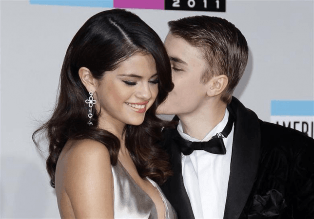 Justin Bieber and Selena Gomez