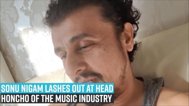 Sonu Nigam lashes out at head honcho of the music industry
