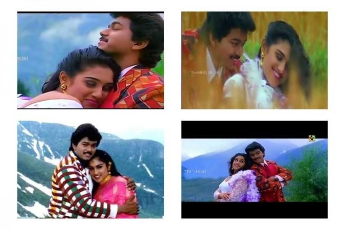 Vijay and Vanitha Vijayakumar in Chandralekha. Vijay and Vanitha Vijayakumar