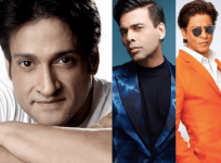 Inder Kumar, Karan Johar and Shah Rukh Khan
