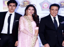 Govinda with his children