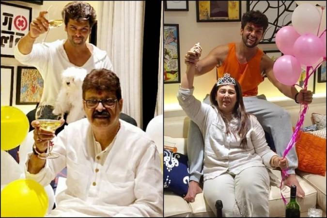 Kushal Tandon with family