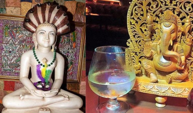Las Vegas Casino features god statues Las Vegas Casino features god statues