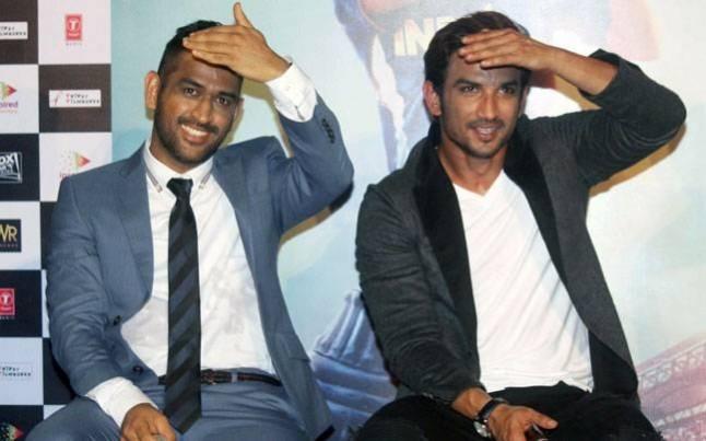 Sushant Singh Rajput and Ms Dhoni Sushant Singh Rajput and Ms Dhoni