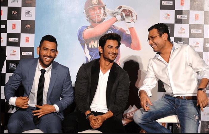 Sushant Singh Rajput and Ms Dhoni Sushant Singh Rajput and Ms Dhoni