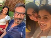 Nysa Devgn, Ajay Devgn, Kajol