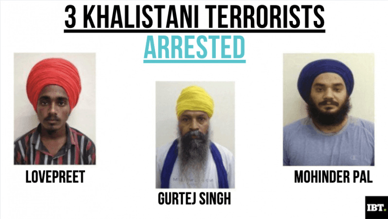 Khalistani terrorists arrested Khalistani terrorists arrested